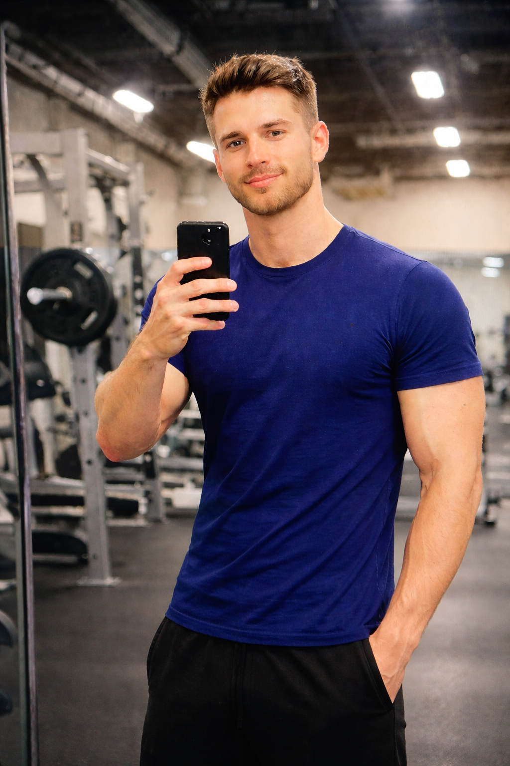 Gym selfie proof